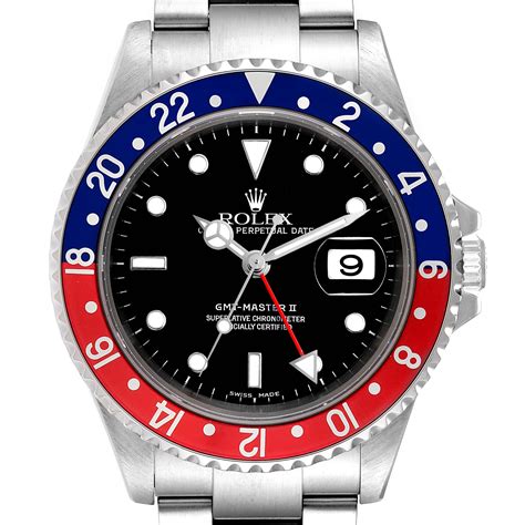 rolex gmt red blue.